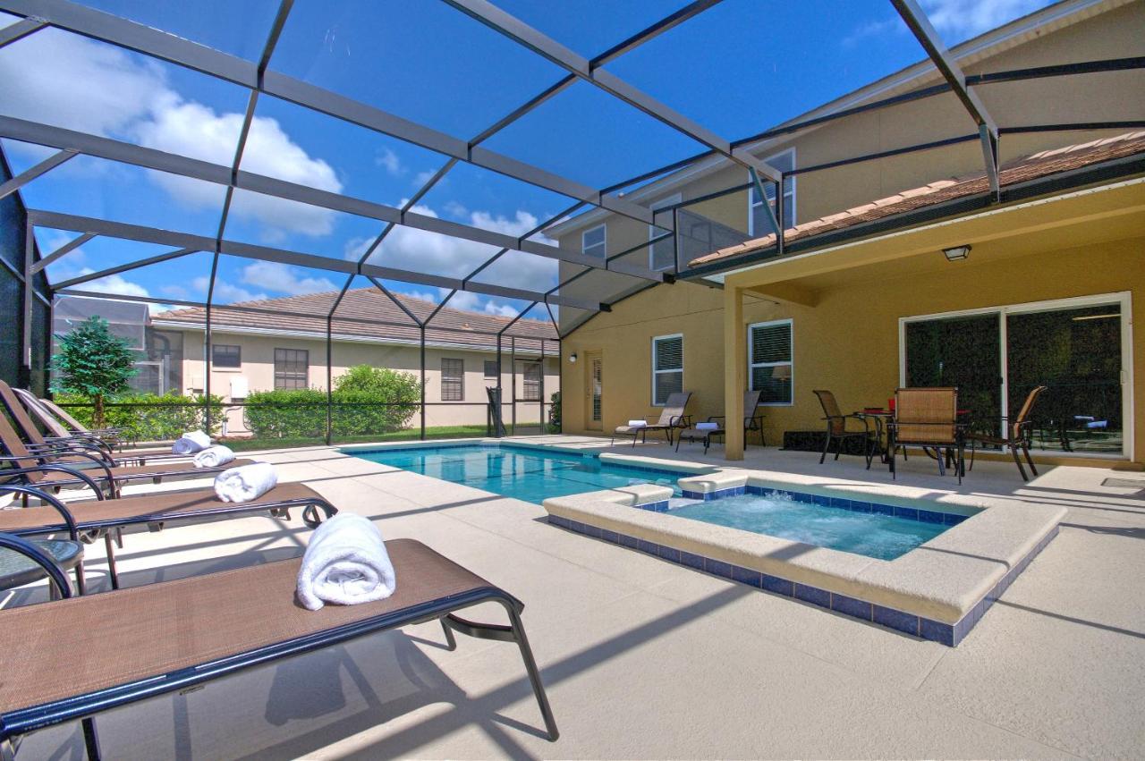 South Facing Pool Near Disney 5 Bed Luxury Kissimmee Exterior foto